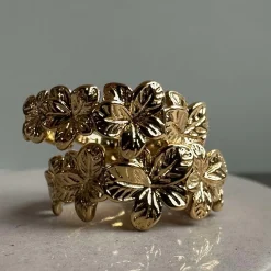VIAMAJA Ring CHARMAINE - Sæt af 2 stk New