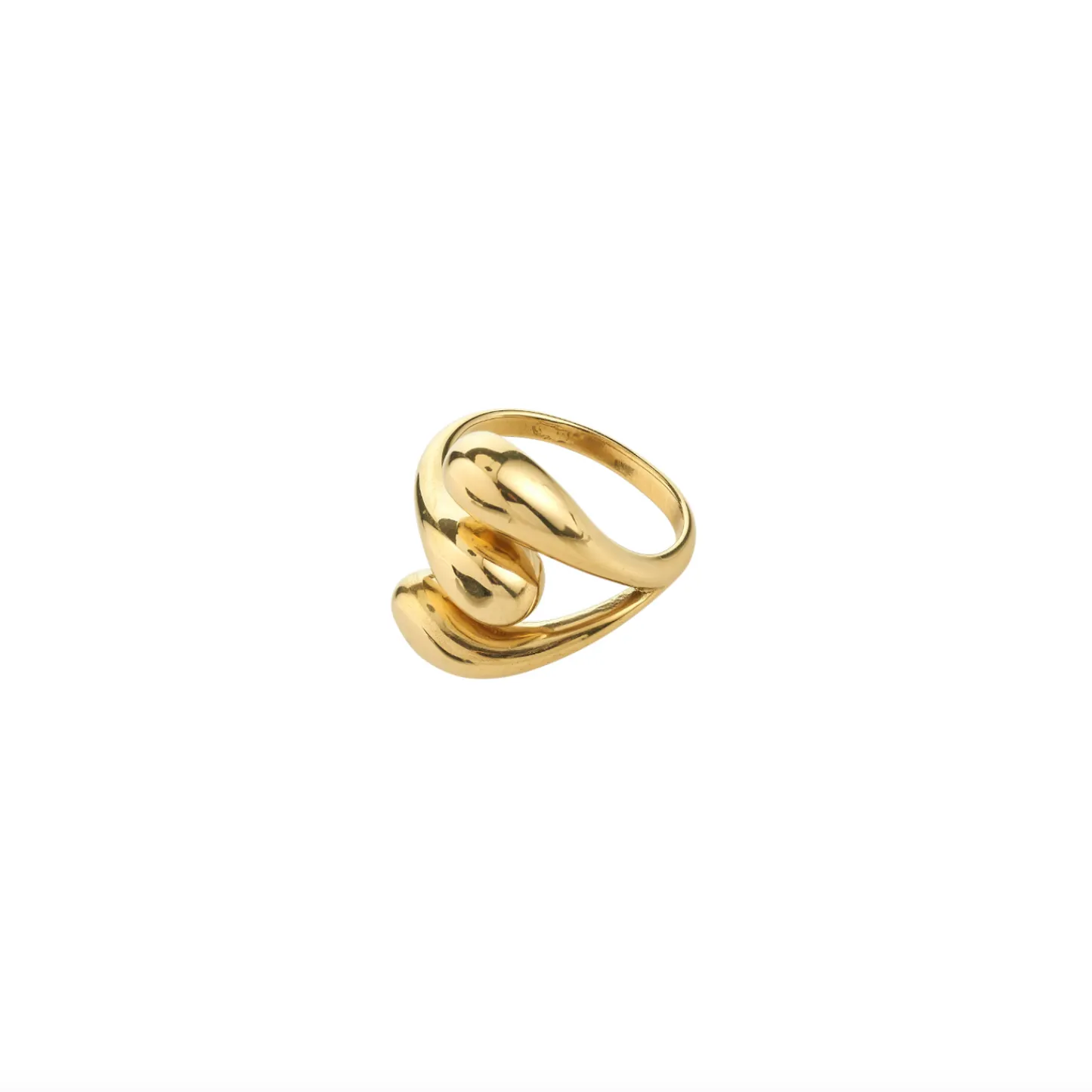 VIAMAJA Ring JENNINGS forgyldt New