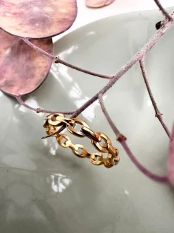 VIAMAJA Ring Link - forgyldt Online