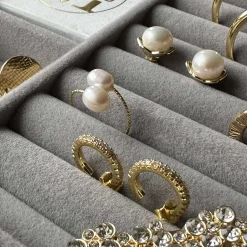 VIAMAJA Ring Miara - Justerbar forgyldt Clearance