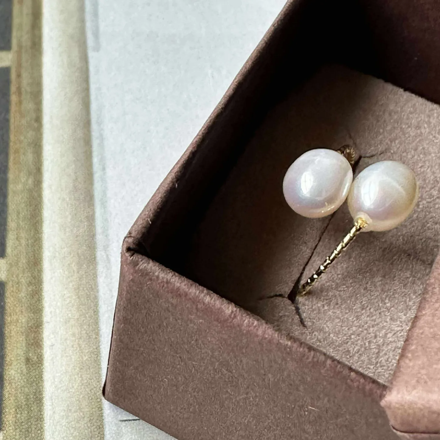 VIAMAJA Ring Miara - Justerbar forgyldt Clearance