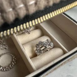 VIAMAJA Ring Miriam Clear - Sterling Silver Clearance