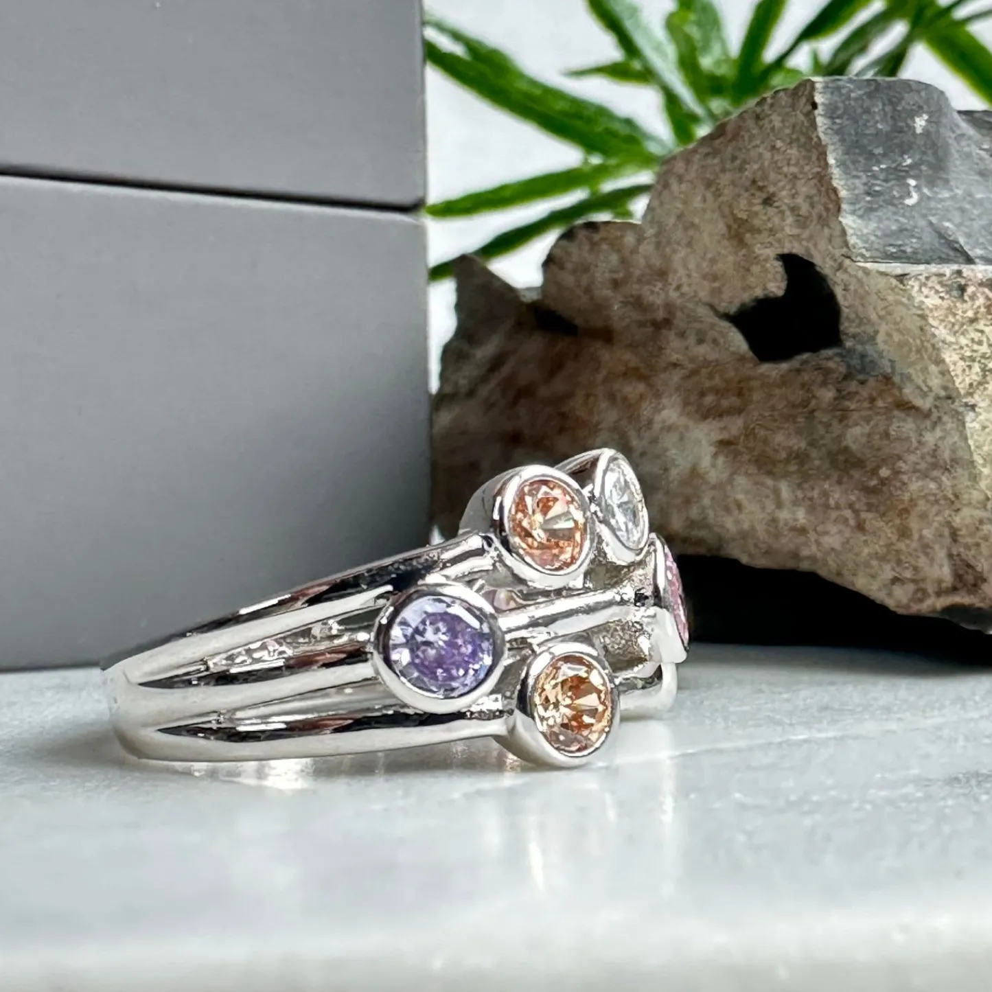 VIAMAJA Ring Miriam Color - Sterling silver Sale