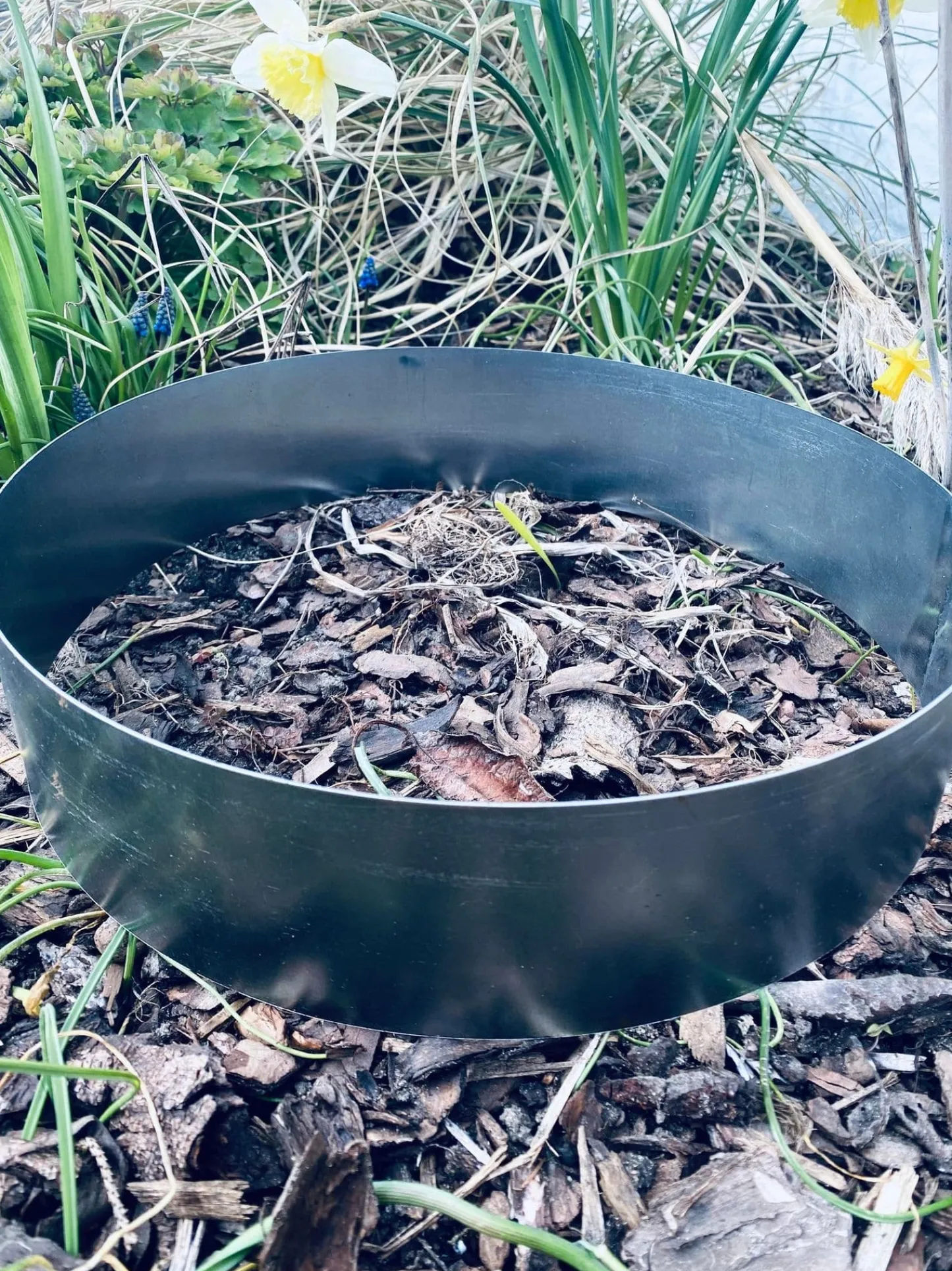 VIAMAJA Ring til spejlbassin - Dia 33 Corten Rust New