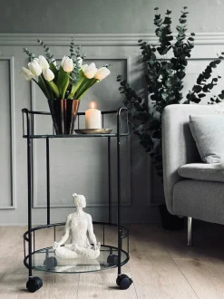VIAMAJA Rullebord black Outlet