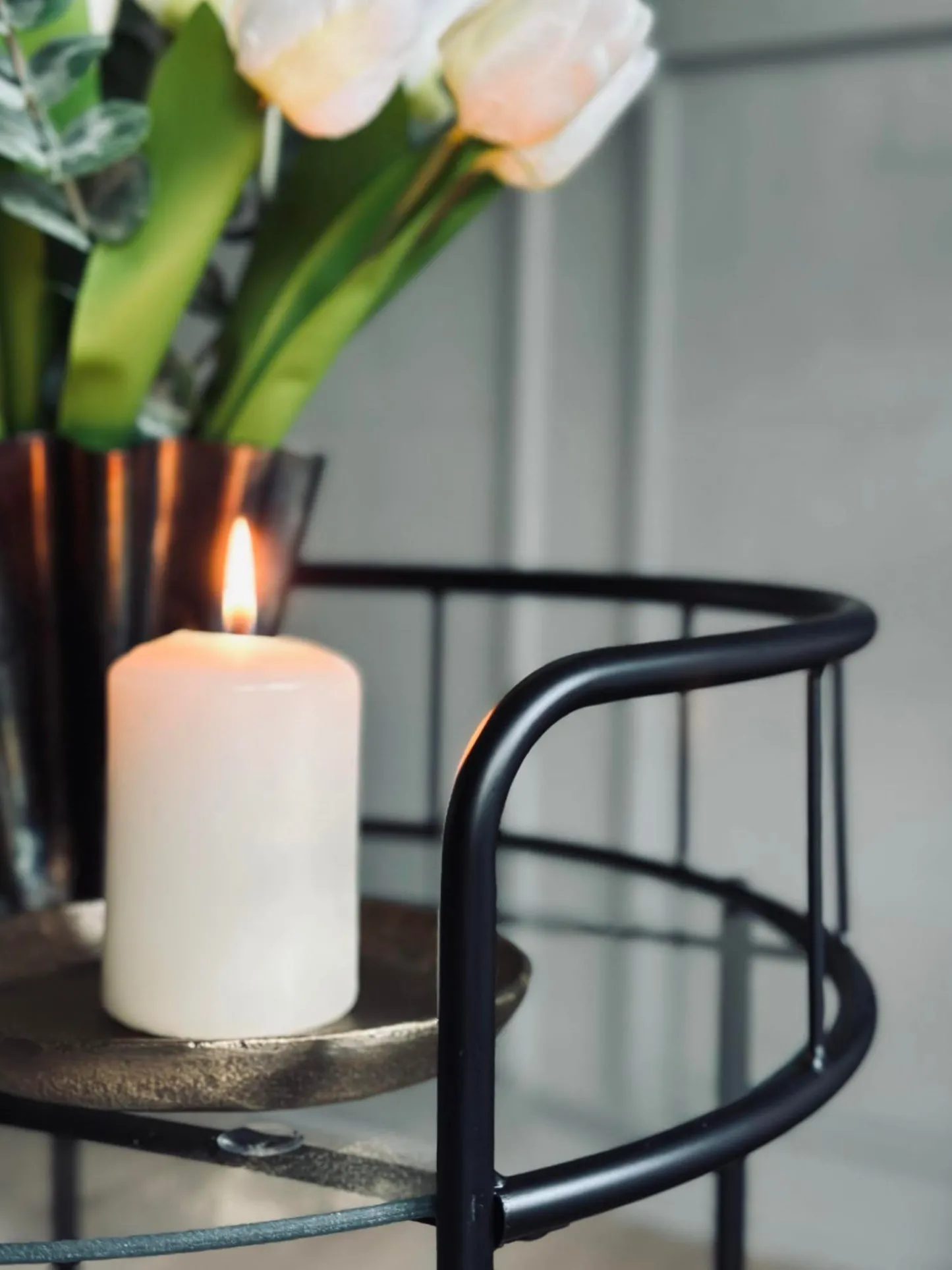 VIAMAJA Rullebord black Outlet