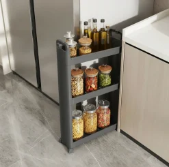 VIAMAJA Rullebord med 3 niveauer New