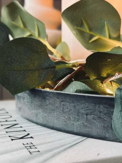 VIAMAJA Rund fad / bakke i beton look - Mellem Online