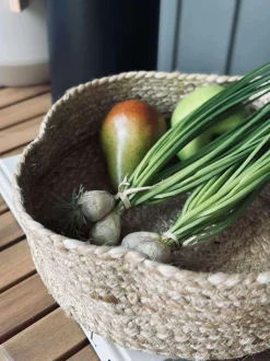 VIAMAJA Rund kurv - Jute Outlet