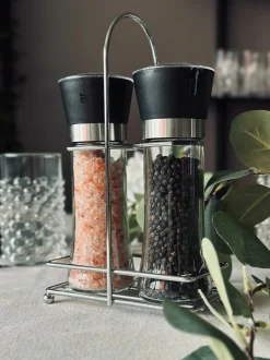 VIAMAJA Salt og peber sæt i holder Online
