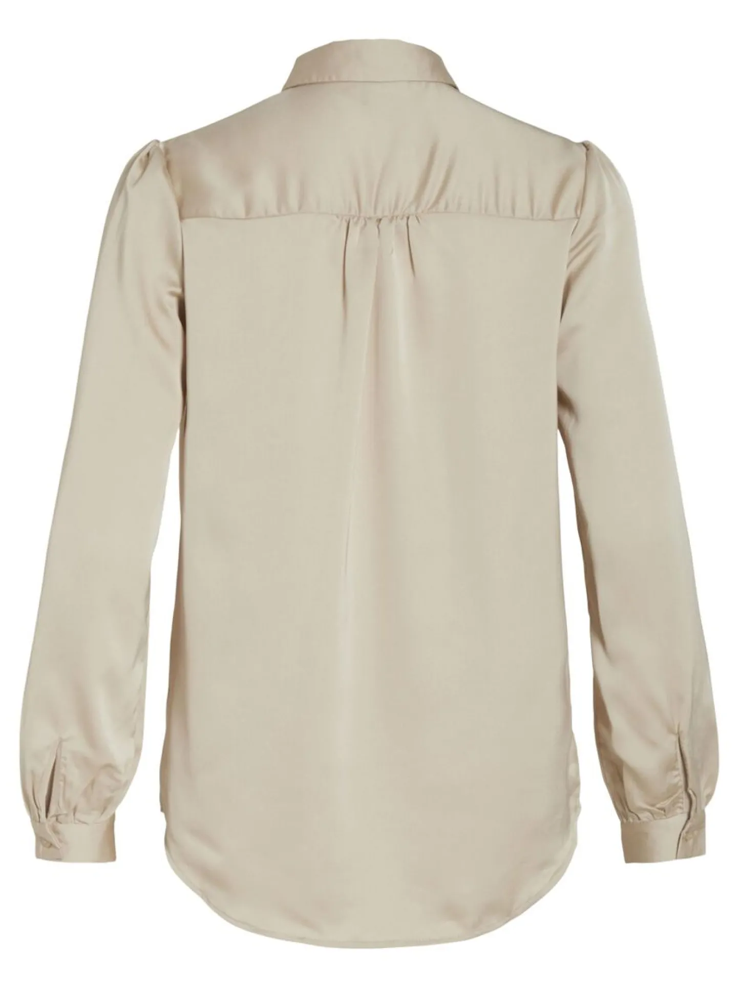 VIAMAJA Satinskjorte Luna Beige
