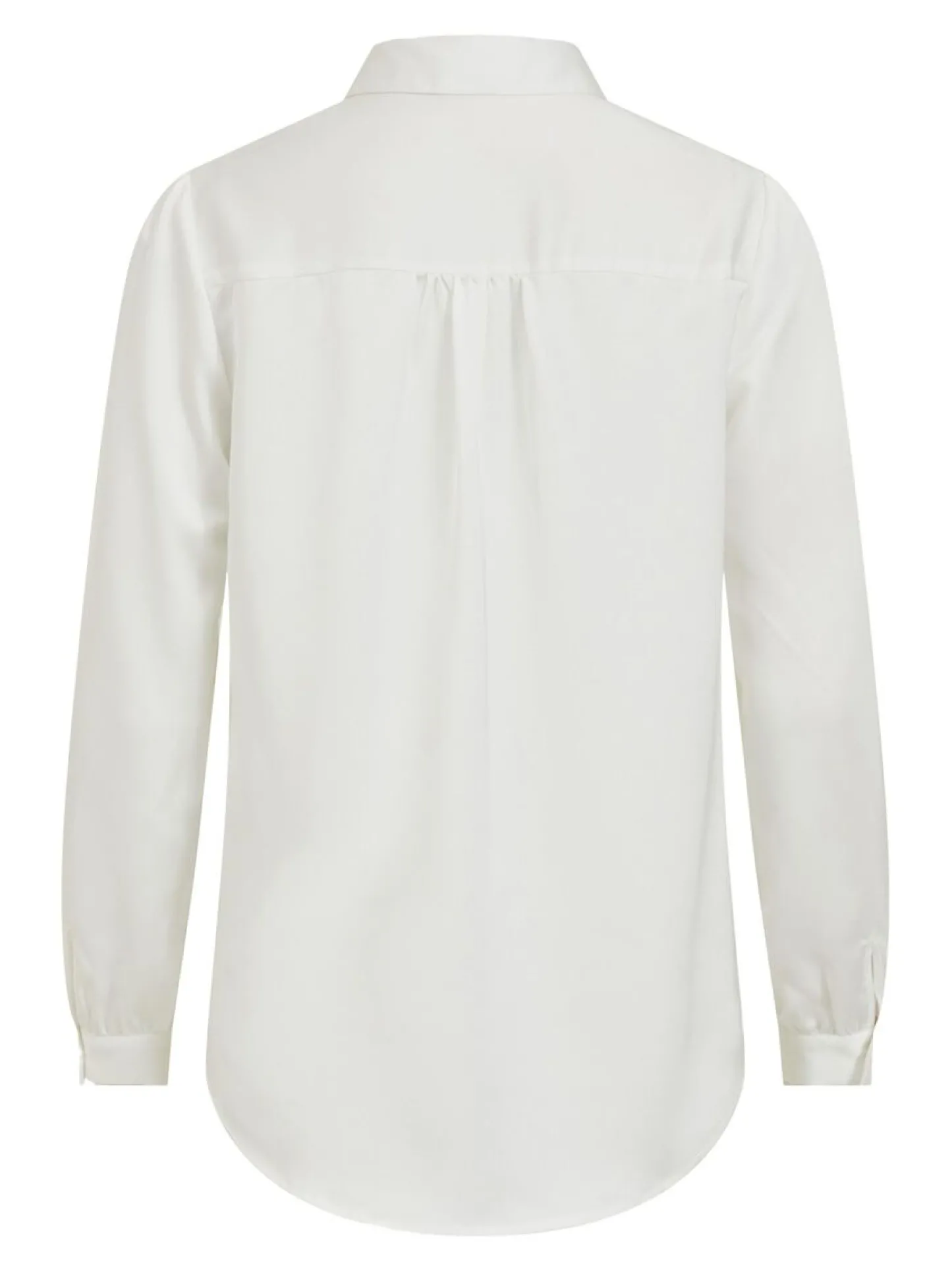 VIAMAJA Satinskjorte Luna White