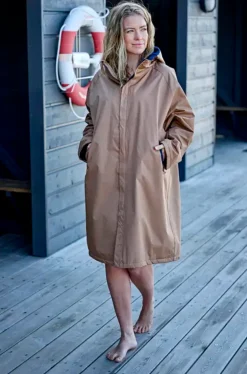 VIAMAJA Södahl North Vinterbadekåbe - Warm Taupe