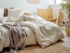 VIAMAJA Sengesæt offwhite 140x200 - 63x60 Clearance