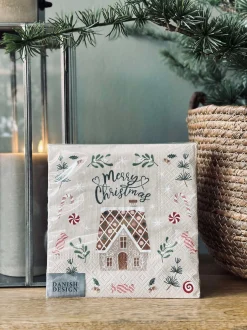 VIAMAJA Servietter 20 stk – Gingerbread Discount