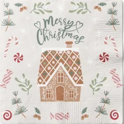 VIAMAJA Servietter 20 stk – Gingerbread Discount