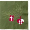 VIAMAJA Servietter 20 stk – Grøn Nostalgi Best