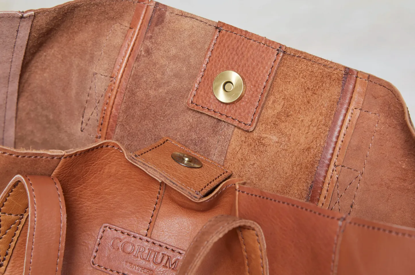 VIAMAJA Shopper – Cognac recycling Sale