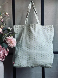 VIAMAJA Shopper - Green dots Best