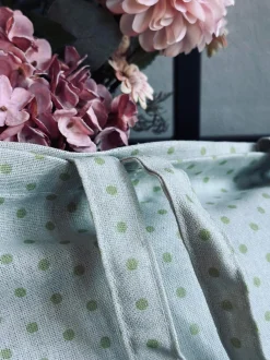 VIAMAJA Shopper - Green dots Best