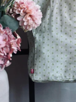 VIAMAJA Shopper - Green dots Best