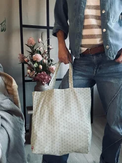 VIAMAJA Shopper - Green dots Best