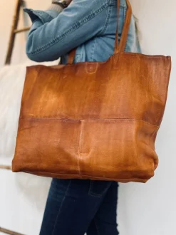VIAMAJA Shopper - JUDITH Cognac Best