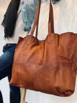 VIAMAJA Shopper - JUDITH Walnut Hot