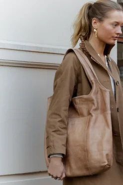VIAMAJA Shopper – Taupe Hot