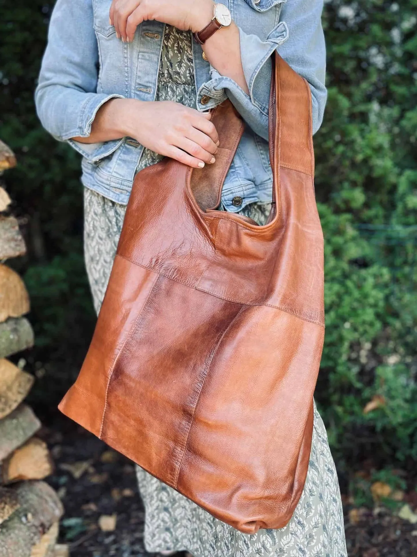 VIAMAJA Shopper – Walnut Discount