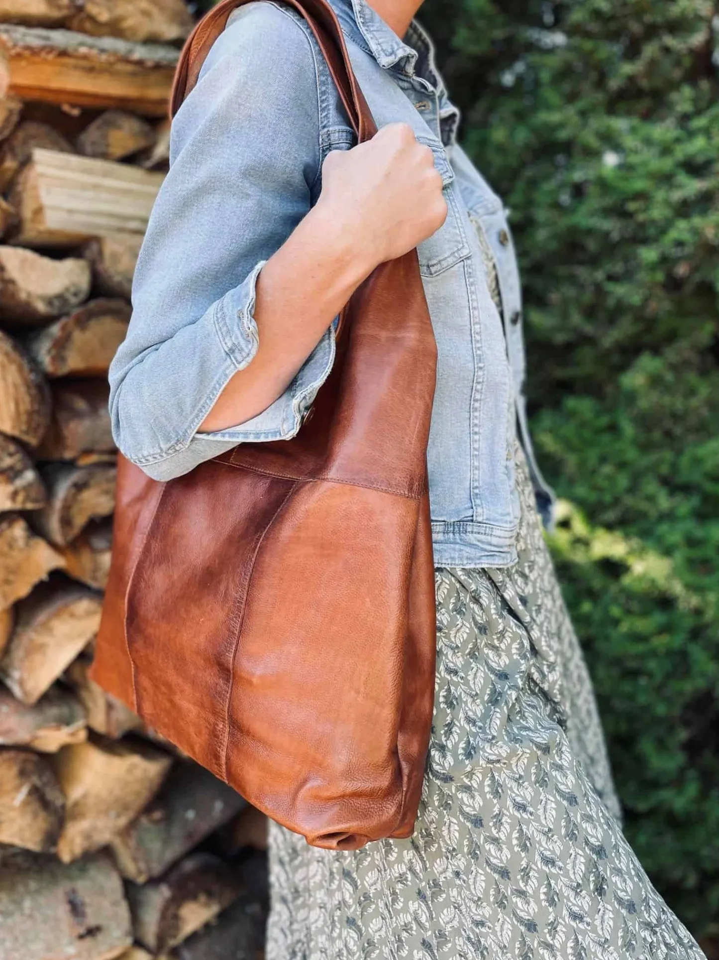VIAMAJA Shopper – Walnut Discount