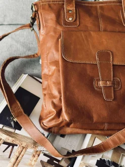 VIAMAJA Shopper Amalie - Cognac Best