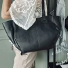 VIAMAJA Shopper Aura – Soft black leather