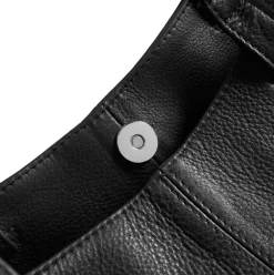 VIAMAJA Shopper Aura – Soft black leather