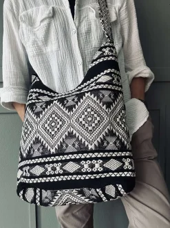 VIAMAJA Shopper Black boheme Sale