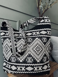 VIAMAJA Shopper Black boheme Sale