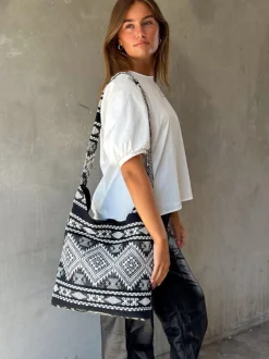 VIAMAJA Shopper Black boheme Sale