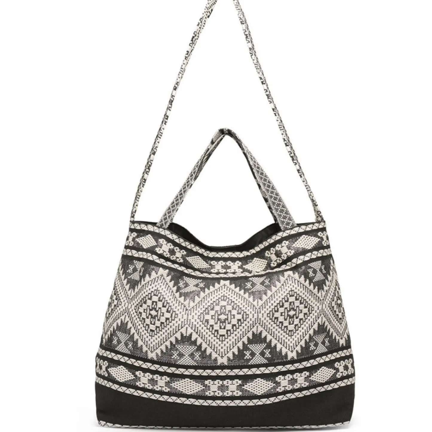 VIAMAJA Shopper Black boheme – Perfekt til yoga Sale
