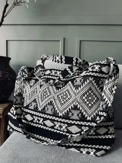 VIAMAJA Shopper Black boheme – Perfekt til yoga Sale