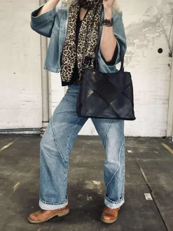 VIAMAJA Shopper black delux