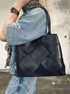 VIAMAJA Shopper black delux