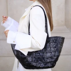 VIAMAJA Shopper Croco deluxe Discount