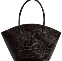 VIAMAJA Shopper croco i skind - Brown Clearance