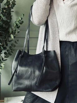 VIAMAJA Shopper Eksklusiv Black Hot