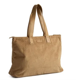 VIAMAJA Shopper Fløjl - Tan Outlet