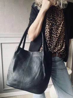 VIAMAJA Shopper Helena – Black