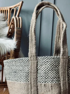 VIAMAJA Shopper i kraftig Jute - Beige Hot