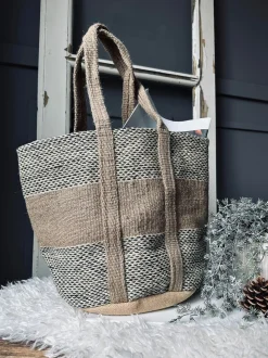 VIAMAJA Shopper i kraftig Jute - Beige Hot