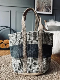 VIAMAJA Shopper i kraftig Jute - Natur Discount