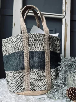 VIAMAJA Shopper i kraftig Jute - Natur Discount